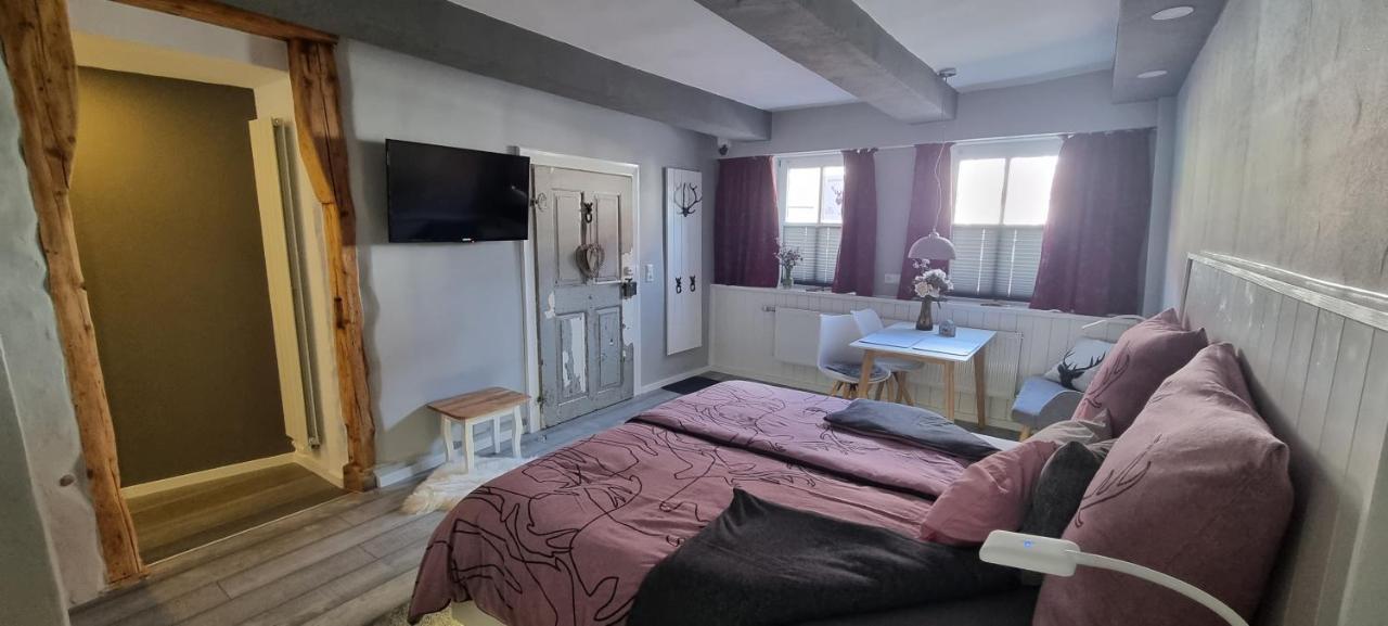 Ferienwohnung Zum Hirschen Herzberg am Harz Ngoại thất bức ảnh