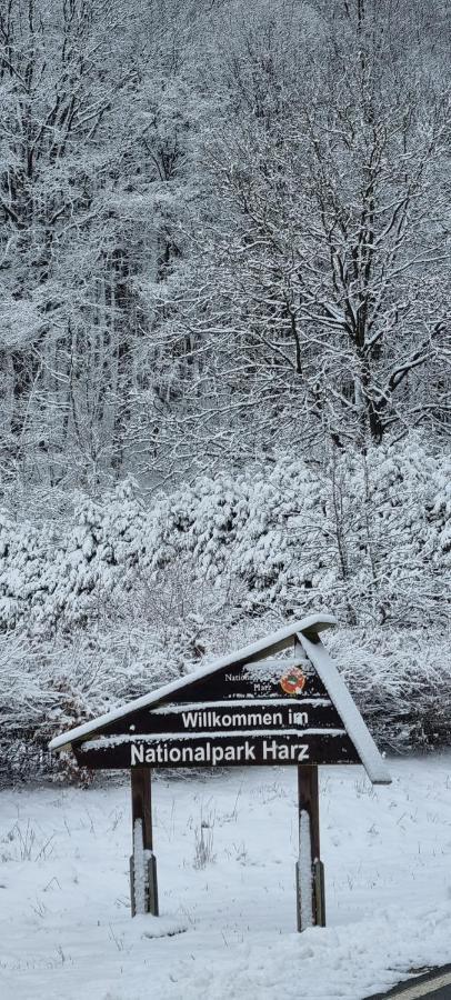 Ferienwohnung Zum Hirschen Herzberg am Harz Ngoại thất bức ảnh
